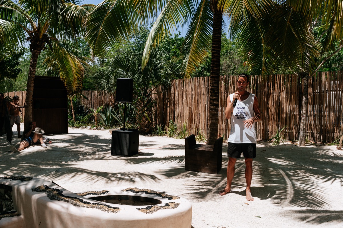 Brand activation event